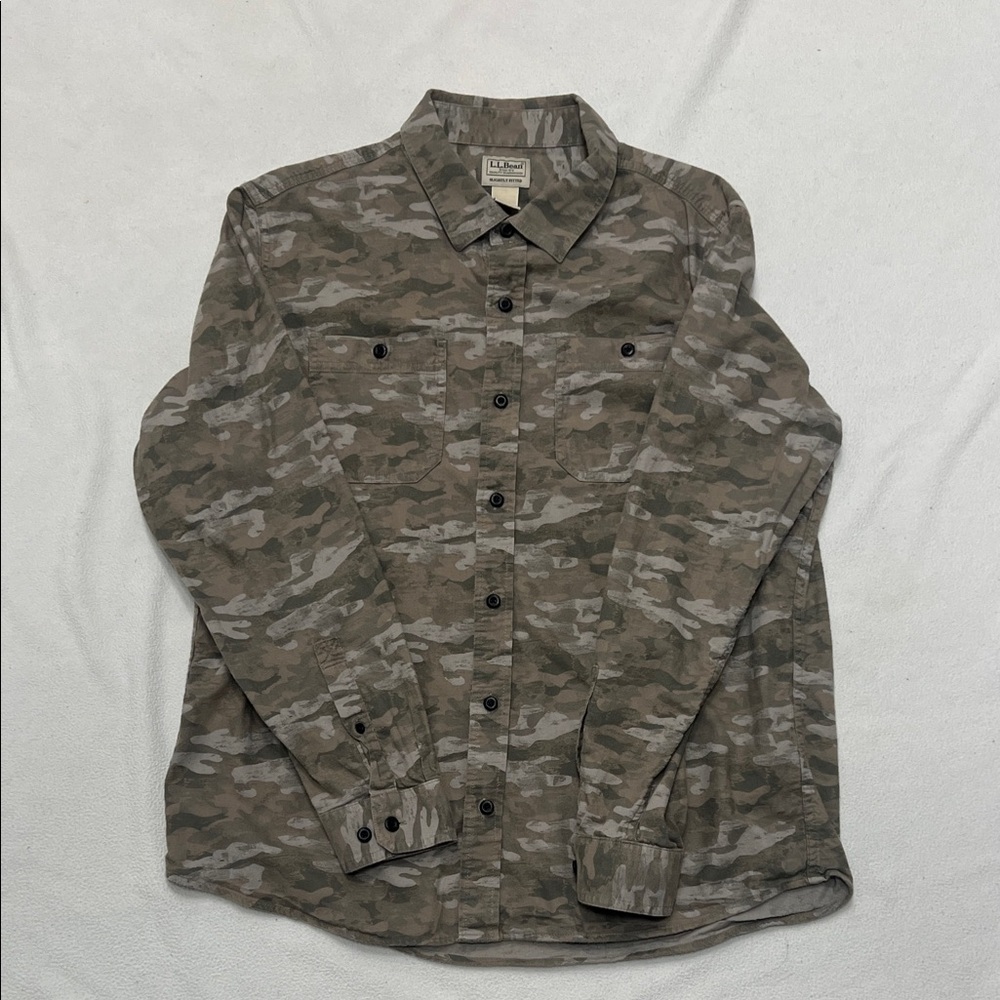 L.L. Bean Camouflage Shirt